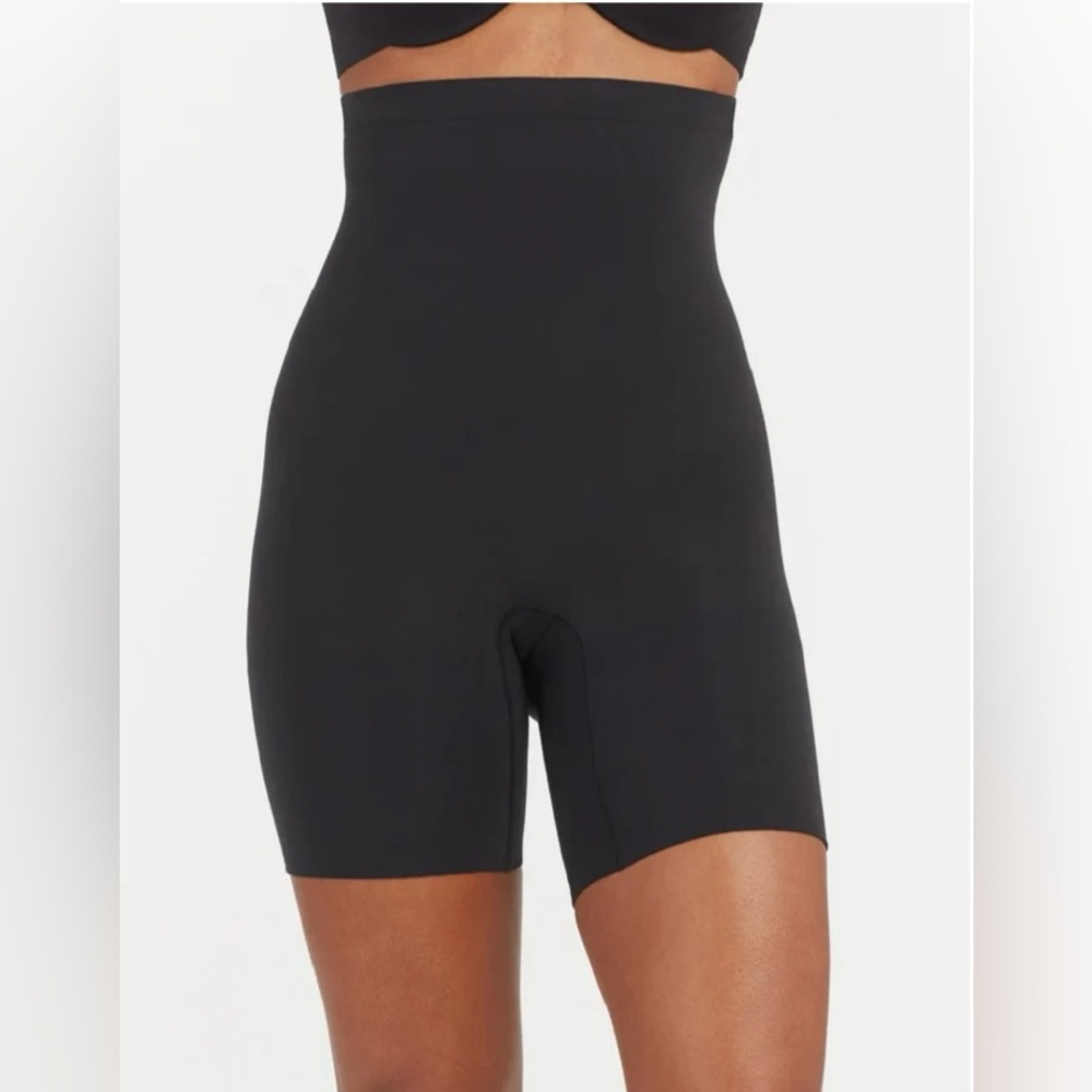 NWT Spanx Higher Power High Waisted Shapewear Short, style 2745, Very Black, 3X